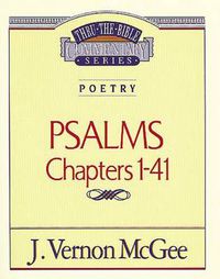 Cover image for Thru the Bible Vol. 17: Poetry (Psalms I-41)