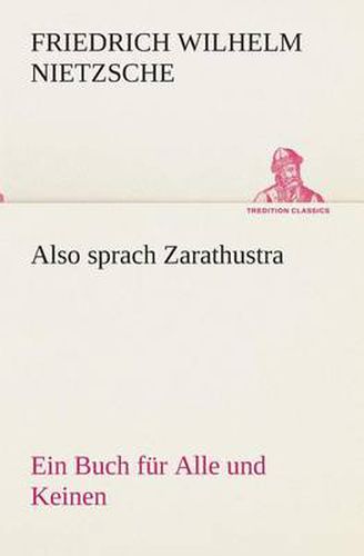 Cover image for Also sprach Zarathustra