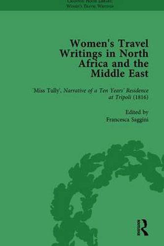 Cover image for Women's Travel Writings in North Africa and the Middle East, Part I Vol 3