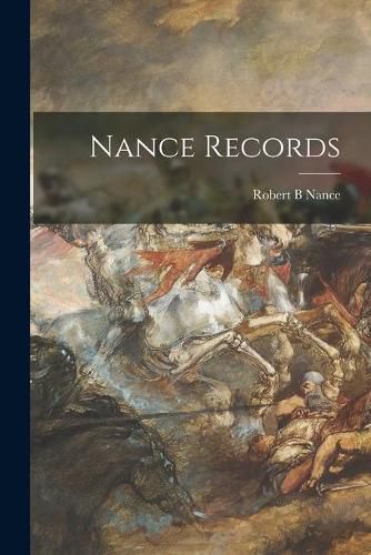 Cover image for Nance Records