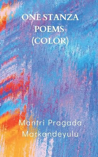 Cover image for One Stanza Poems (Color)