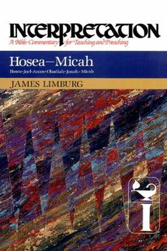 Cover image for Hosea--Micah: Interpretation