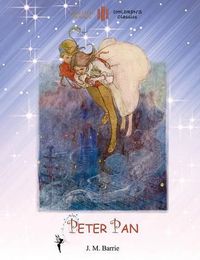 Cover image for Peter Pan - With Alice B. Woodward's Original Colour Illustrations (Aziloth Books)