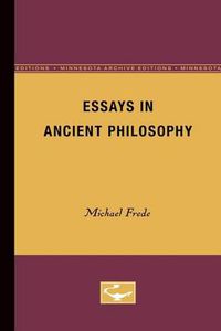 Cover image for Essays in Ancient Philosophy