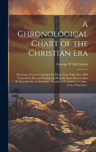 Cover image for A Chronological Chart of the Christian Era [microform]