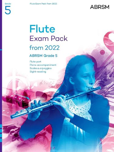 Cover image for Flute Exam Pack from 2022, ABRSM Grade 5