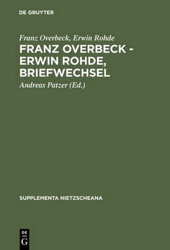 Cover image for Franz Overbeck - Erwin Rohde, Briefwechsel