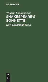 Cover image for Shakespeare's Sonnette