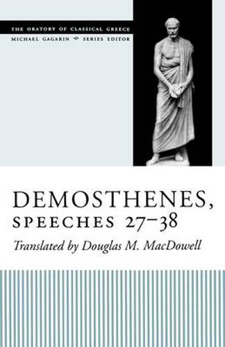 Cover image for Demosthenes, Speeches 27-38