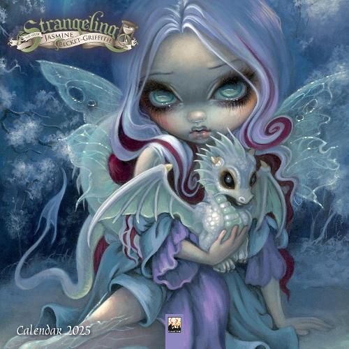 Strangeling by Jasmine Becket-Griffith Wall Calendar 2025 (Art Calendar)