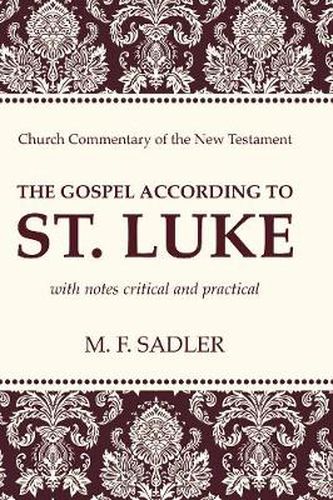 Cover image for The Gospel According to St. Luke