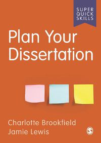 Cover image for Plan Your Dissertation