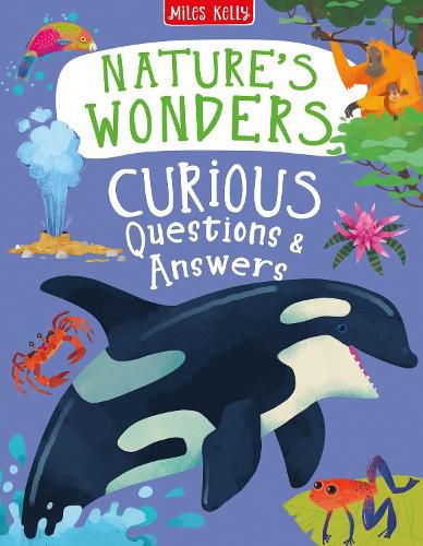Cover image for Curious Q & A Nature's Wonders