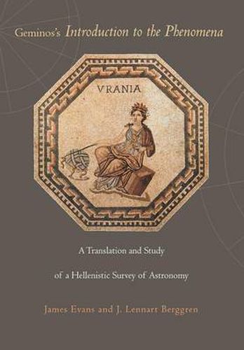 Cover image for Geminos's Introduction to the Phenomena: A Translation and Study of a Hellenistic Survey of Astronomy