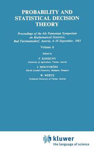 Cover image for Probability and Statistical Decision Theory
