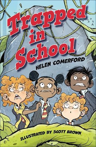 Cover image for Reading Planet KS2: Trapped in School - Earth/Grey