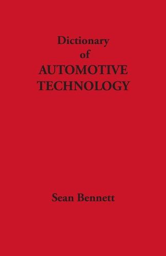 Cover image for Dictionary of Automotive Technology