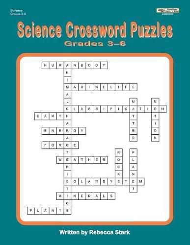 Cover image for Science Crossword Puzzles Grades 3-6