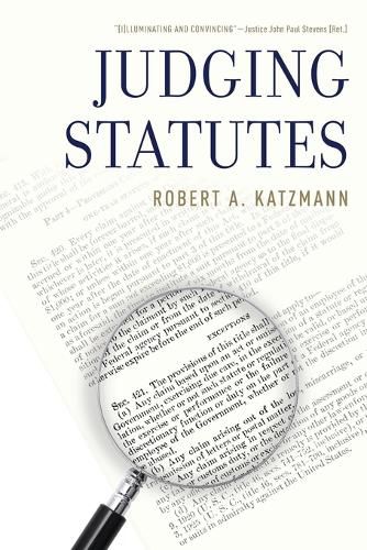 Cover image for Judging Statutes