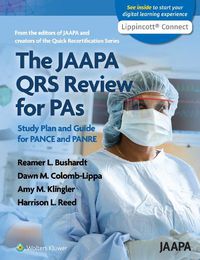 Cover image for The JAAPA QRS Review for PAs: Study Plan and Guide for PANCE and PANRE