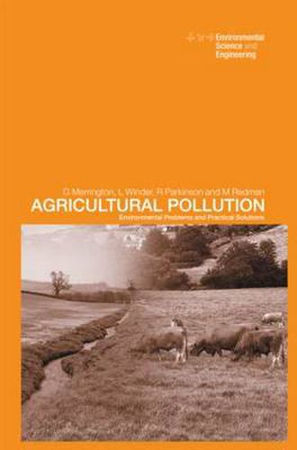 Cover image for Agricultural Pollution: Environmental Problems and Practical Solutions