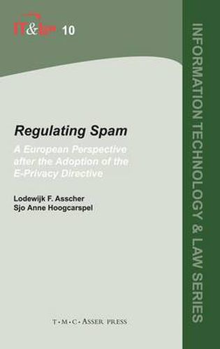 Cover image for Regulating Spam: A European perspective after the adoption of the e-Privacy Directive