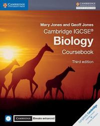 Cover image for Cambridge IGCSE (R) Biology Coursebook with CD-ROM and Cambridge Elevate Enhanced Edition (2 Years)