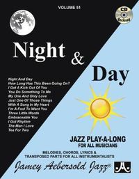 Cover image for Night and Day: Jazz Play-Along Vol.51