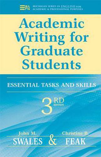 Cover image for Academic Writing for Graduate Students: Essential Tasks and Skills