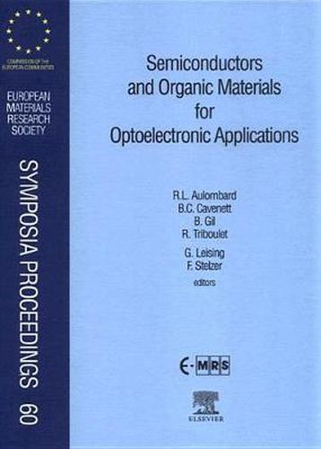 Semiconductors and Organic Materials for Optoelectronic Applications