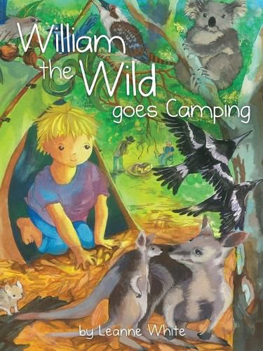 Cover image for William the Wild Goes Camping