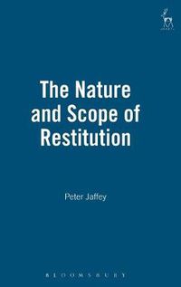 Cover image for The Nature and Scope of Restitution