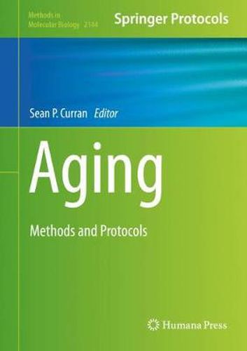 Cover image for Aging: Methods and Protocols