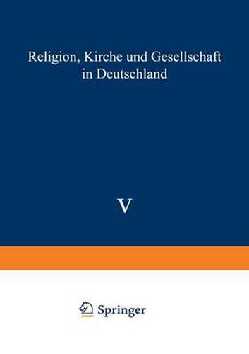 Religion, Kirche und Gesellschaft in Deutschland: GEGENWARTSKUNDE Sonderheft 5 - 1988