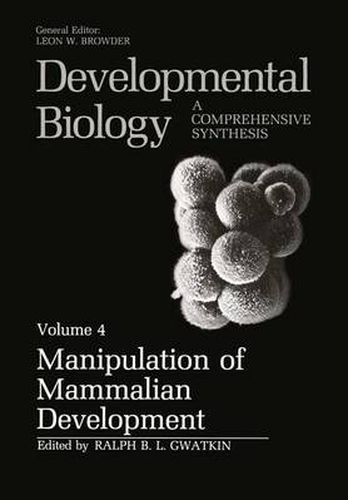 Cover image for Manipulation of Mammalian Development