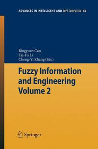 Cover image for Fuzzy Information and Engineering Volume 2