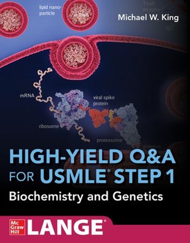 Cover image for High-Yield Q&A Review for USMLE Step 1: Biochemistry and Genetics