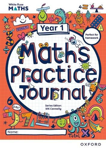 Cover image for White Rose Maths Practice Journals Year 1 Workbook: Single Copy
