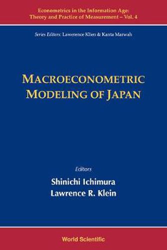 Cover image for Macroeconometric Modeling Of Japan