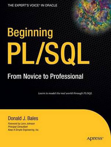 Cover image for Beginning PL/SQL: From Novice to Professional