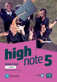 Cover image for High Note Level 5 Student's Book & eBook with Extra Digital Activities & App