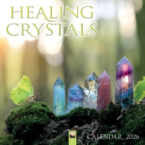 Cover image for Healing Crystals Wall Calendar 2026 (Art Calendar)