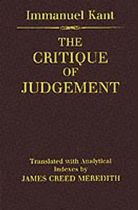 Cover image for The Critique of Judgement