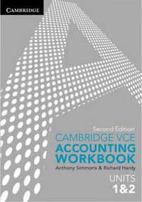 Cover image for Cambridge VCE Accounting Units 1 and 2 Workbook