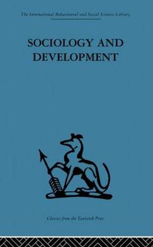 Cover image for Sociology and Development