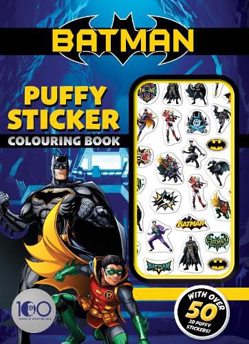 Cover image for Batman: Puffy Sticker Colouring Book (DC)