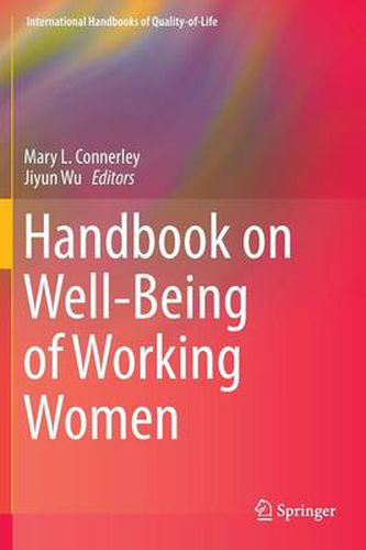 Cover image for Handbook on Well-Being of Working Women