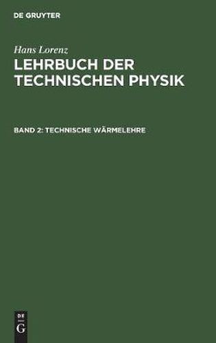 Cover image for Technische Warmelehre