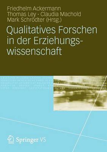Cover image for Qualitatives Forschen in der Erziehungswissenschaft