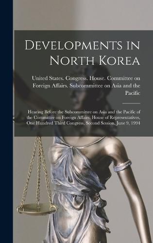 Cover image for Developments in North Korea